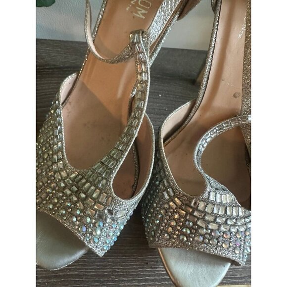 De Blossom Glitter Heels with Rhinestones – Size 10 - Picture 8 of 12